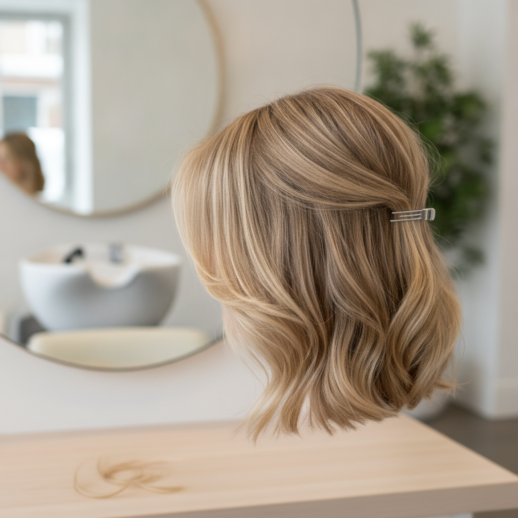 Womens Haircut - No Face and No Text